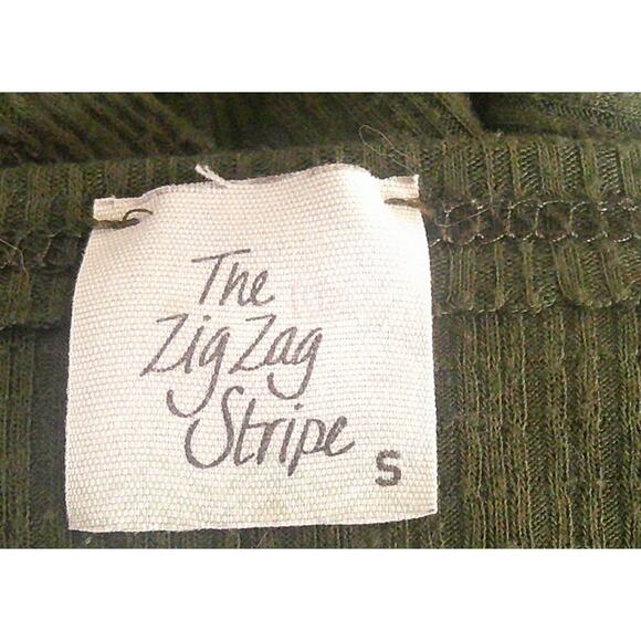 The Zig Zag Army Green Women's Kimono Small - Picture 3 of 3